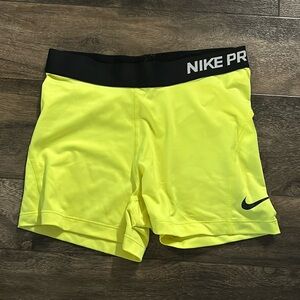 Nike Pro women’s spandex shorts